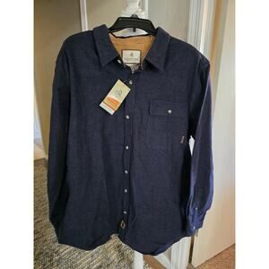 Men's Legendary Whitetails Men's Buck Camp Flannel Shirt, NWT XL